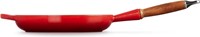 Le Creuset Koekenpan Signature rond houten handvat Kersenrood 26cm/2l-3