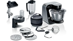 Bosch MUM5XC4E keukenmachine 1000 W 3,9 l Zwart Ingebouwde weegschalen