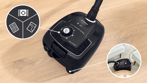 Bosch Serie 4 BGL38BA2H stofzuiger 4 l Trommelstofzuiger Droog 600 W Stofzak-2