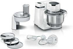 Bosch Serie 2 MUMS2EW01 keukenmachine 700 W 3,8 l Roestvrijstaal, Wit