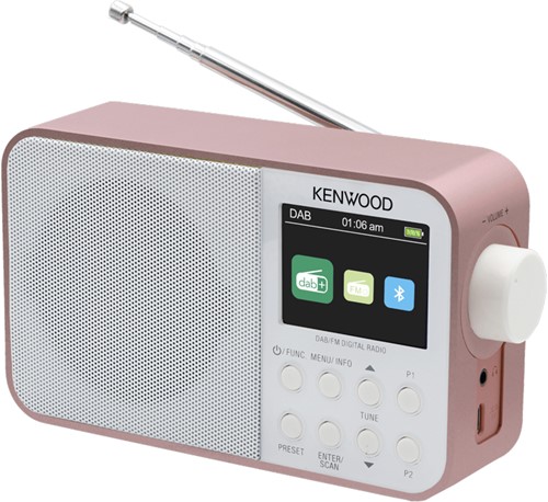 Kenwood CR-M30DAB-R radio Draagbaar Digitaal Roségoud-2