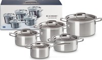Le Creuset Pannenset 5-delig RVS