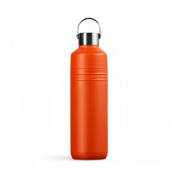 Le Creuset Drinkfles Dubbelwandig On The Go 1,0 Liter Oranjerood