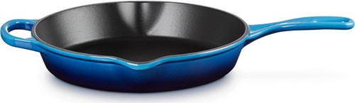 Le Creuset Skillet Signature rond hoog Azure 26cm-2