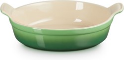 LE CREUSET - Aardewerk - Ovenschaal 24cm rond Bamboo