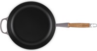 Le Creuset Gietijzeren Hapjespan Signature Flint - ø 28 cm / 3.6 Liter-2