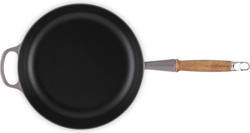 Le Creuset Gietijzeren Hapjespan Signature Flint - ø 28 cm / 3.6 Liter-2