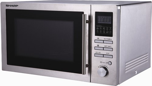 Sharp Home Appliances R82STW magnetron Roestvrijstaal Aanrecht 25 l 900 W