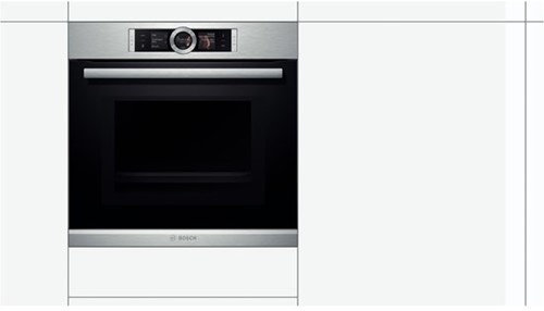 Bosch HMG636BS1 oven 67 l Zwart, Roestvrijstaal-2