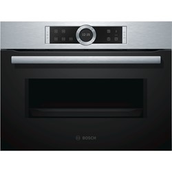 Bosch Serie 8 CFA634GS1 magnetron Ingebouwd 36 l 900 W Zwart, Roestvrijstaal
