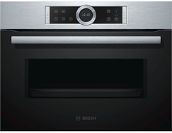 Bosch Serie 8 CFA634GS1 magnetron Ingebouwd 36 l 900 W Zwart, Roestvrijstaal