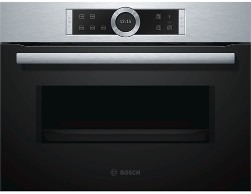 Bosch Serie 8 CFA634GS1 magnetron Ingebouwd 36 l 900 W Zwart, Roestvrijstaal