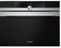 Siemens CF634AGS1 magnetron Ingebouwd 36 l 900 W Zwart, Zilver