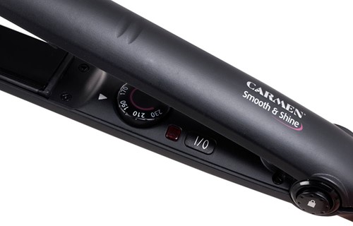 Carmen Smooth & Shine Stijltang Warm Zwart 50 W 1,8 m-3