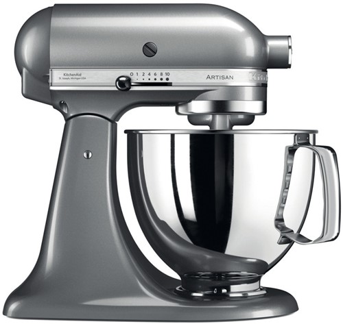 KitchenAid 5KSM125ECU keukenmachine 300 W 4,8 l Zilver