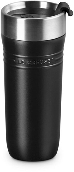 Le Creuset On The Go thermosbeker 350 ml rvs mat zwart