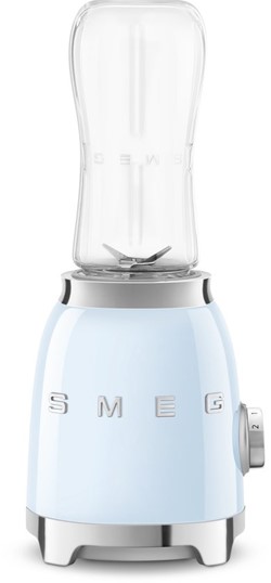 SMEG PBF00PBEU Personal Blender Jaren 50 Pastelblauw incl. 1 Bottle-to-Go