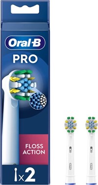 Oral-B Opzetborstels Pro Floss Action 2 stuks