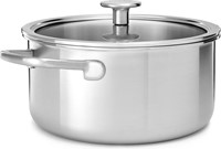 KitchenAid Multi-Ply Kookpan met deksel 20 cm/ 3.7l-2