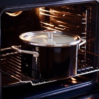 KitchenAid Steel Core Enamel Kookpot met Deksel onyx black 20cm/3.7l -2