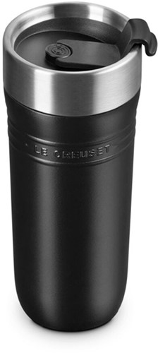 Le Creuset On The Go thermosbeker 350 ml rvs mat zwart-2
