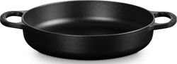 Le Creuset - Gietijzeren Hapjespan 28 Cm / 3,2 Liter - Zwart