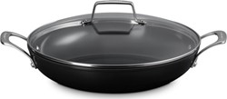 Le Creuset Provençaalse Hapjespan met Glazen Deksel Essential Non-Stick Ceramic - ø 28 cm / 3.2 liter - keramische anti-aanbaklaag