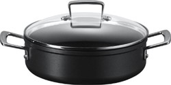 Le Creuset Provençaalse Hapjespan met rechte wanden en deksel 28cm/5,4l