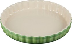 Le Creuset - Taartvorm in Bamboo Groen - 28cm - 2,1L - Aardenwerk