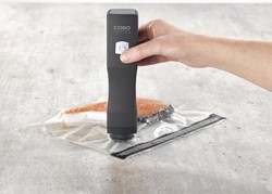 Caso Oplaadbare Hand-held vacuum sealer + 3 containers 10 Zip-bags USB-Ckabel