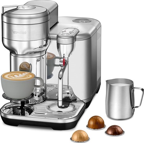 Nespresso Sage Vertuo Creatista - Brushed Stainless Steel-2