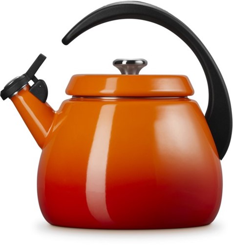 Le Creuset fluitketel Cloche - 2.1 Liter - oranjerood-2