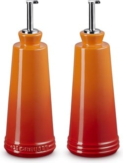 Le Creuset Olie- en Azijnset Oranjerood 20x9cm 0,3l