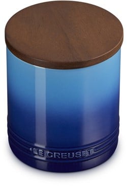 Le Creuset Signature Voorraadpot Met Houten Deksel 1,10 Liter Azure