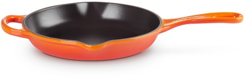 Le Creuset Multifunctionele pan Rond oranjerood 20cm