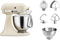 KitchenAid 5KSM175PSEAC Artisan keukenmachine 300 W 4,8 l Crème-2
