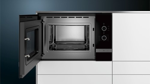 Siemens iQ300 BF550LMR0 magnetron Ingebouwd Solo-magnetron 25 l 900 W Zwart, Roestvrijstaal-2
