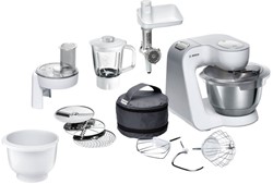 Bosch MUM5824C keukenmachine 1000 W 3,9 l Zilver, Wit