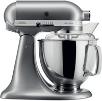 KitchenAid 5KSM175PSECU keukenmachine 300 W 4,8 l Zilver