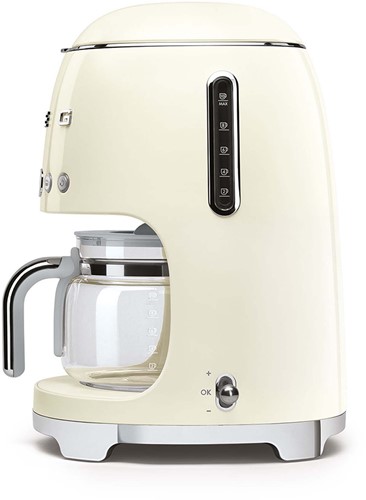 Smeg DCF02CREU filterkoffiezetapparaat 1,4 liter crème-3