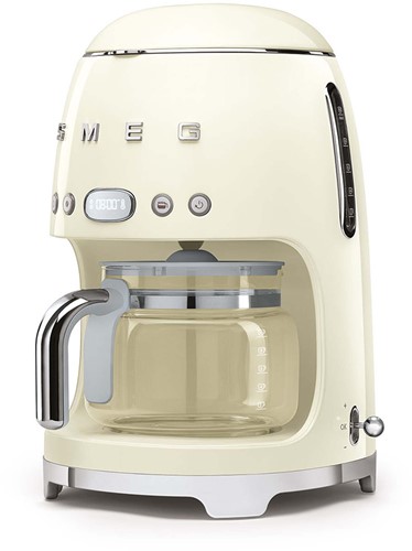 Smeg DCF02CREU filterkoffiezetapparaat 1,4 liter crème-2