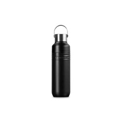 Le Creuset On The Go Drinkfles 500 ml RVS mat zwart