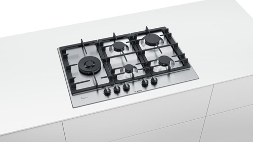 Bosch Serie 6 PCS7A5C90N kookplaat Roestvrijstaal Ingebouwd 60 cm Gaskookplaat 5 zone(s)-2