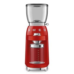 Smeg CGF11RDEU koffiemolen 150 W Rood, Transparant