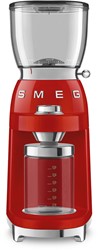 Smeg CGF11RDEU koffiemolen 150 W Rood, Transparant