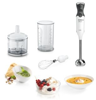 Bosch ErgoMixx MS6CA4150 blender Staafmixer 800 W Wit-2