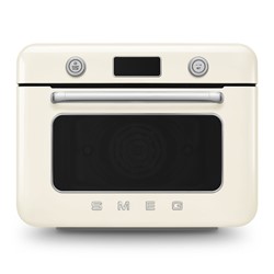 Smeg COF01CREU stoomoven Crème Knoppen, Draaiknop