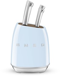 Smeg KBSF02PB Messenblok met sleuven 6-delig Blauw