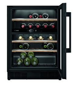 Bosch Serie 6 KUW21AHG0 wijnkoeler Ingebouwd Zwart 44 fles(sen)