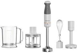 Kenwood HBM40.306WH blender Staafmixer 850 W Grijs, Transparant, Wit